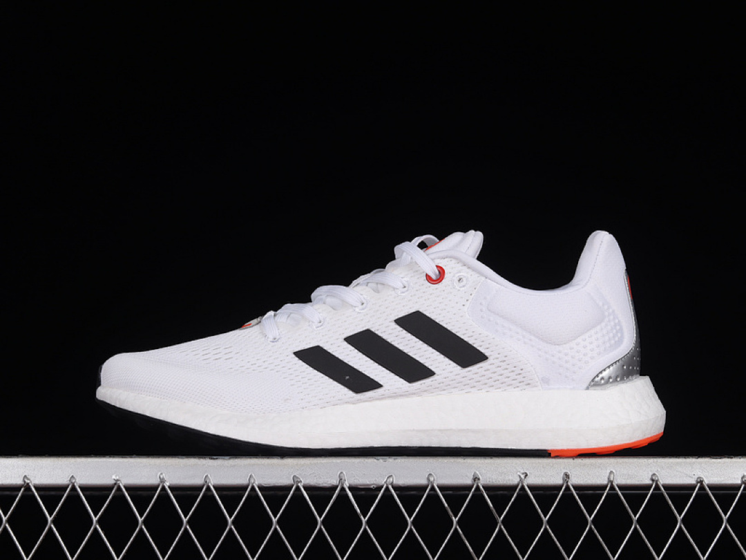 Unbranded [GY5099]-[PUREBOOST 21 SHOES CLOUD WHITE/CORE BLACK/SOLAR RED]-[MAN:39-45], photo 1