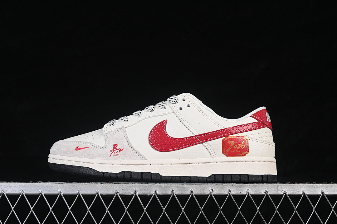 Unbranded [XX8930-030]-[SB DUNK LOW WHITE/RED/GREY/BLACK]-[WOMAN:36-39]-[MAN:40-45], photo 1