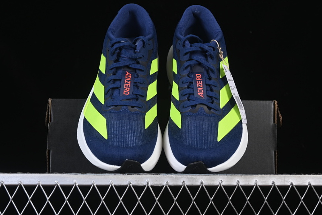Adidas [JR3415]-[ADIZERO EVO SL WHITE/BLUE/GREEN]-[WOMAN:36-39]-[MAN:40-46] - Image 13