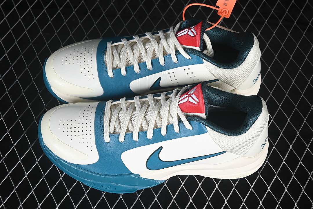 Nike [IZ1852-100]-[ZOOM KOBE 5 CHAOS PRACTICAL BASKETBALL SHOES NAVY BLUE/WHITE]-[MAN:40-48.5] - Image 10