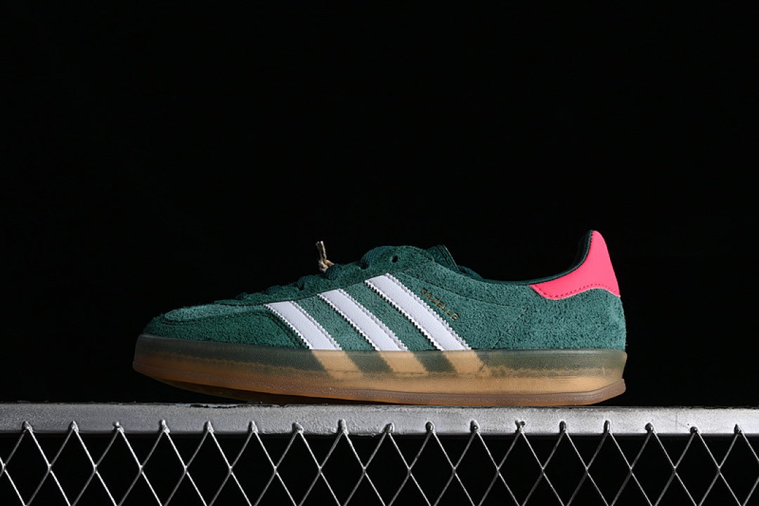Unbranded [IG5929]-[ORIGINALS GAZELLE INDOOR WHITE/GREEN/PINK/BROWN]-[WOMAN:35.5-39]-[MAN:40-45], photo 1
