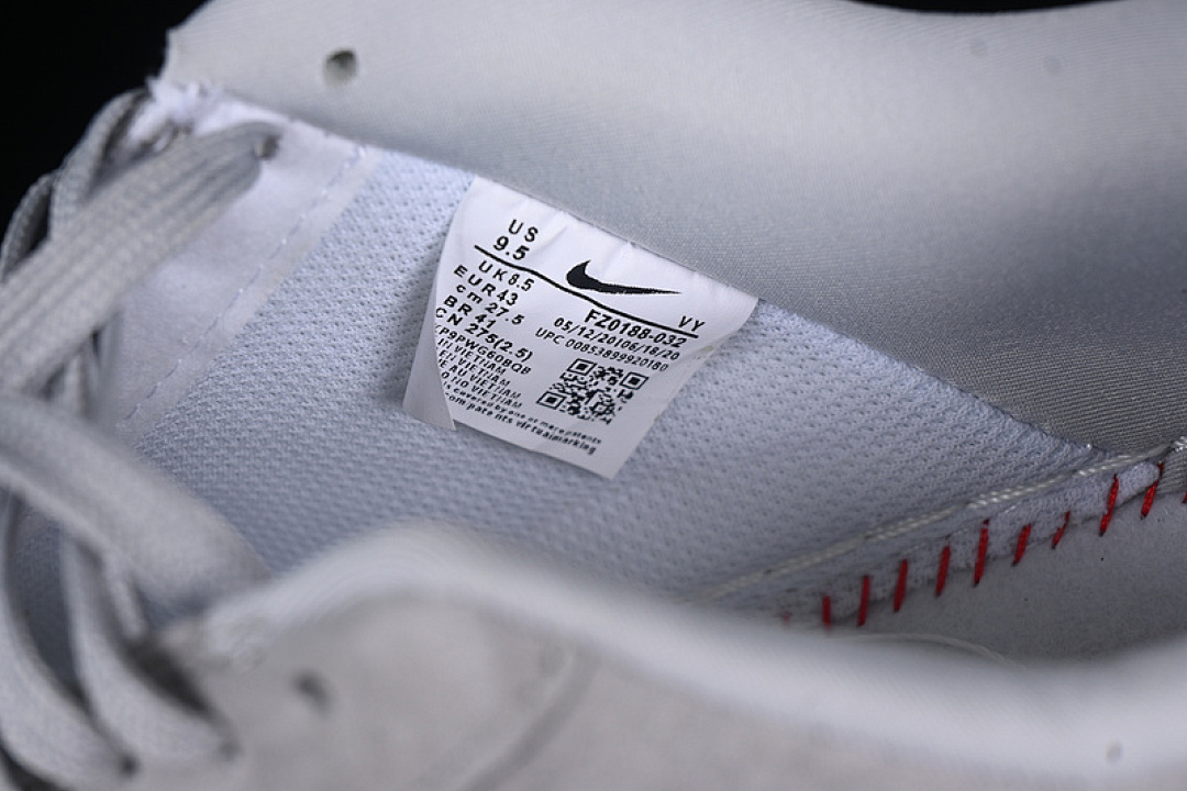 Nike [FZ0188-032]-[AIR FORCE 1 07 LOW WHITE/GREY]-[WOMAN:36-39]-[MAN:40-45] - Image 6