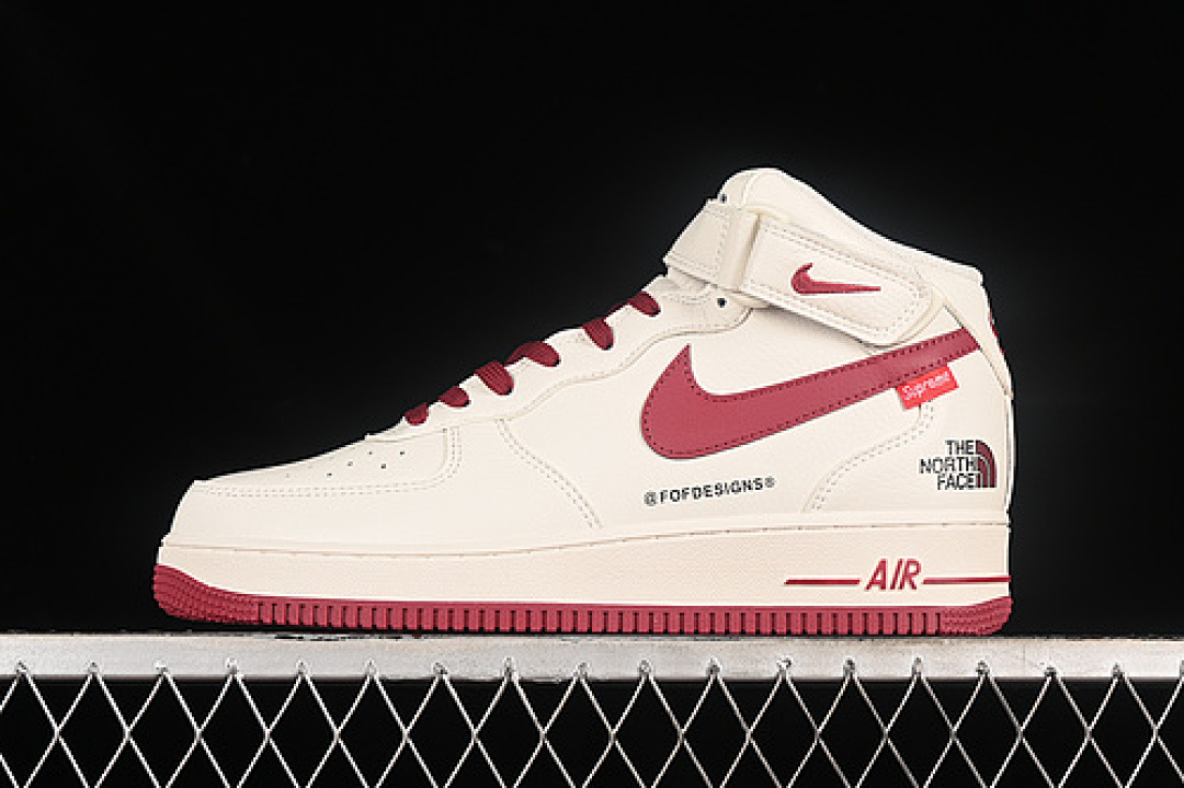Nike [CW2289-111]-[AIR FORCE 1 07 MID WHITE/RED]-[WOMAN:36-39]-[MAN:40-45], photo 1
