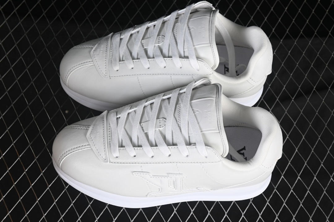 Louis Vuitton [1AIKDD]-[BUTTERSOFT LOW-TOP CASUAL SHOES WHITE/WHITE]-[WOMAN:39]-[MAN:40-46] - Image 11