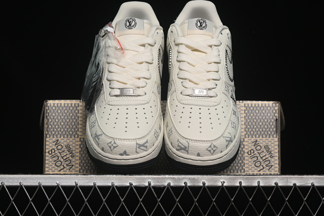 Nike [SC0601-557]-[AIR FORCE 1 07 LOW LV OFF WHITE/BLACK]-[WOMAN:36-39]-[MAN:40-45] - Image 13