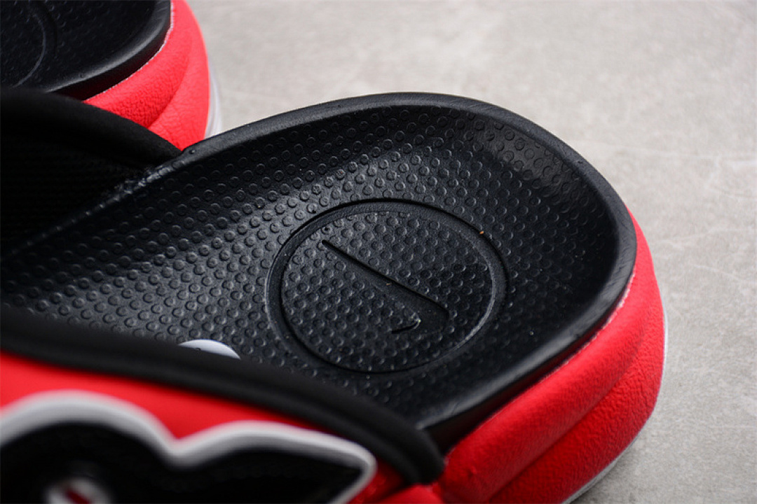 Nike [FB7818-100]-[AIR MORE UPTEMPO SLIDE WHITE/BLACK/RED]-[WOMAN:36-39]-[MAN:40-45] - Image 5