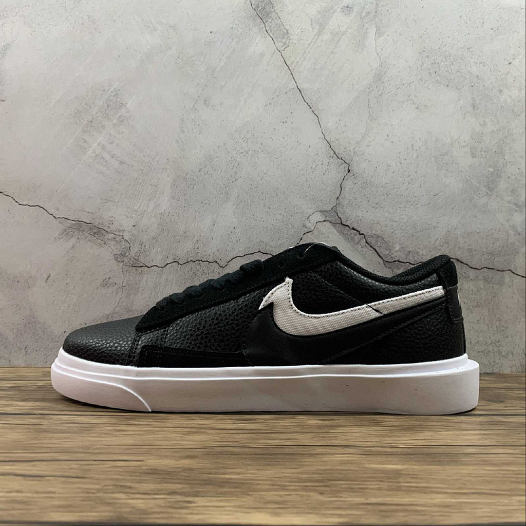 Sacai [BV0076-101]-[SACAI X BLAZER LOW BLACK/BLACK/WHITE]-[WOMAN:36-39]-[MAN:40-45], photo 1