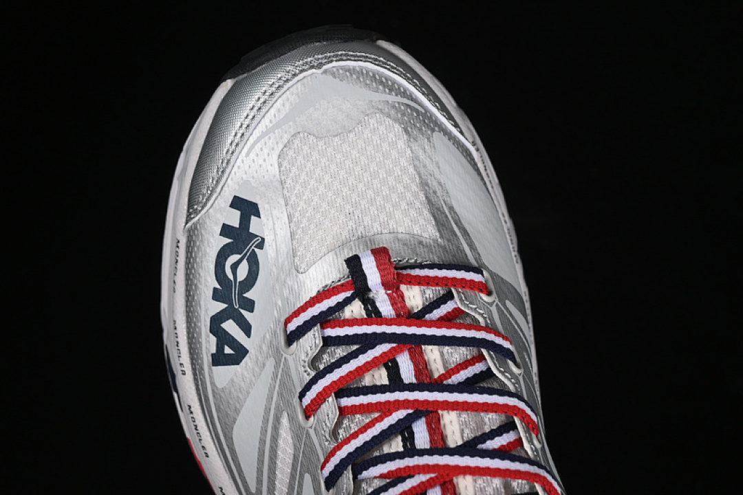 Hoka [1129992 NCHMS]-[MONCLER X HOKA MAFATE SPEED 2 WHITE/RED/BLUE/SILVER]-[WOMAN:36-39]-[MAN:40-45] - Image 10