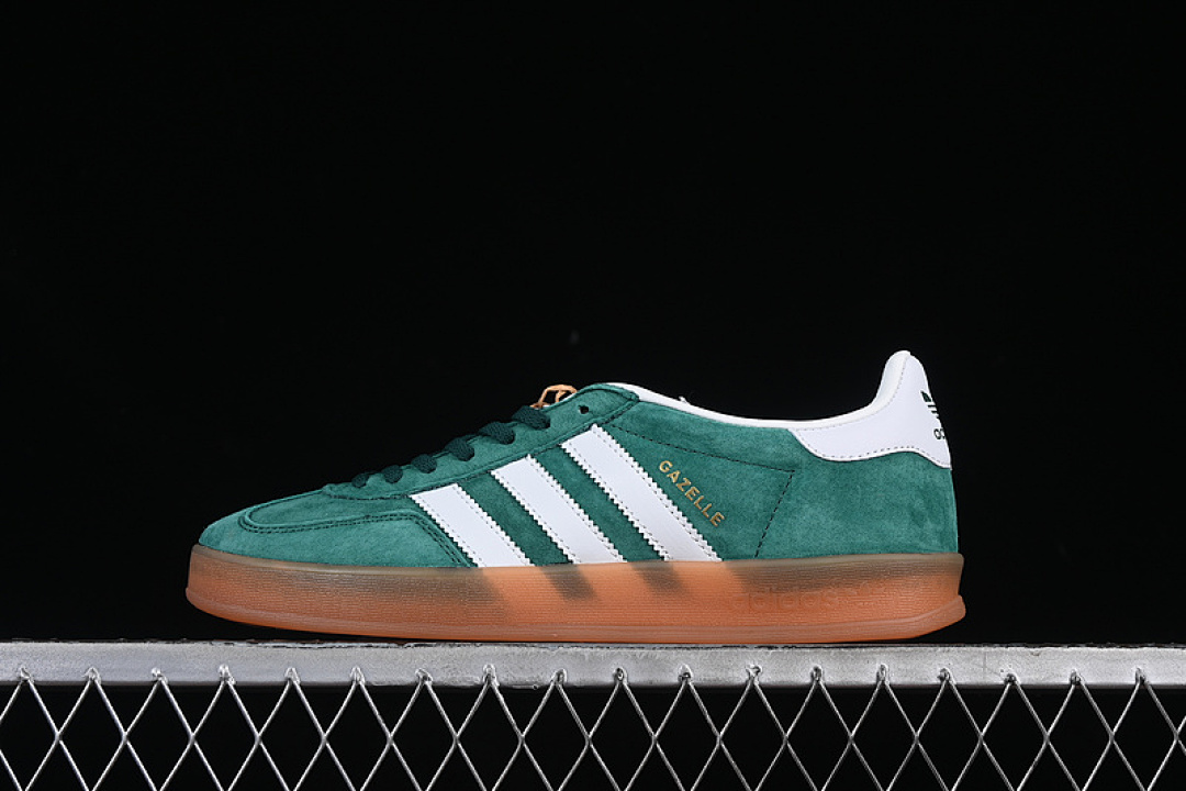 Unbranded [IG1596]-[ORIGINALS GAZELLE INDOOR COLLEGIATE GREEN/FOOTWEAR WHITE/GUM 2]-[UNISEX:36-45], photo 1