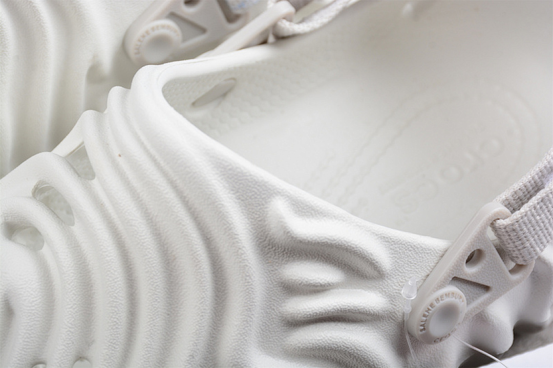 Crocs [SALEHE BEMBURY X CROCS POLLE CLOG WHITE/WHITE/WHITE]-[UNISEX SIZE:36-47] - Image 8