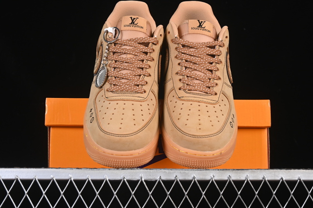Nike [DK0188-082]-[AIR FORCE 1 07 LOW LV WHEAT/BLACK]-[WOMAN:36-39]-[MAN:40-45] - Image 12