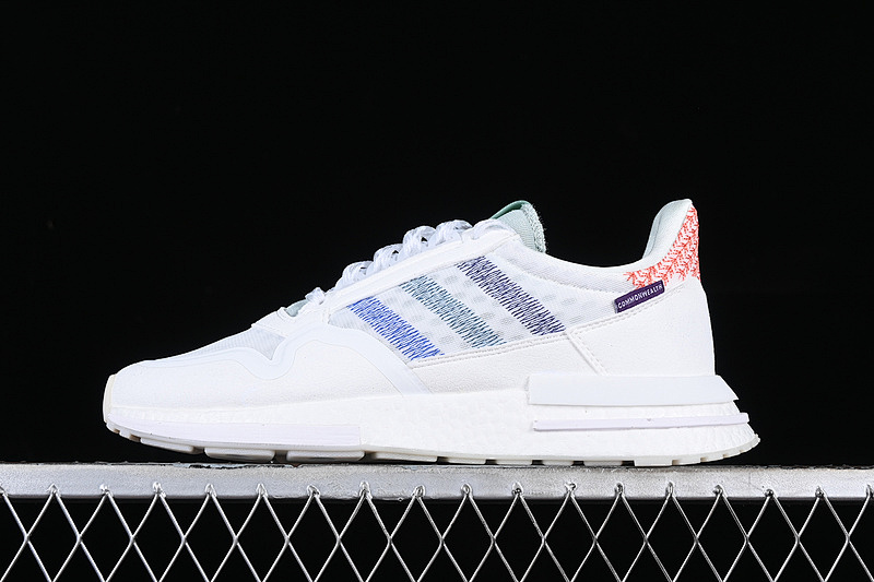 Purple ZX500 RM BOOST WHITE/BLUE/PURPLE/ORANGE · DB3510, photo 1