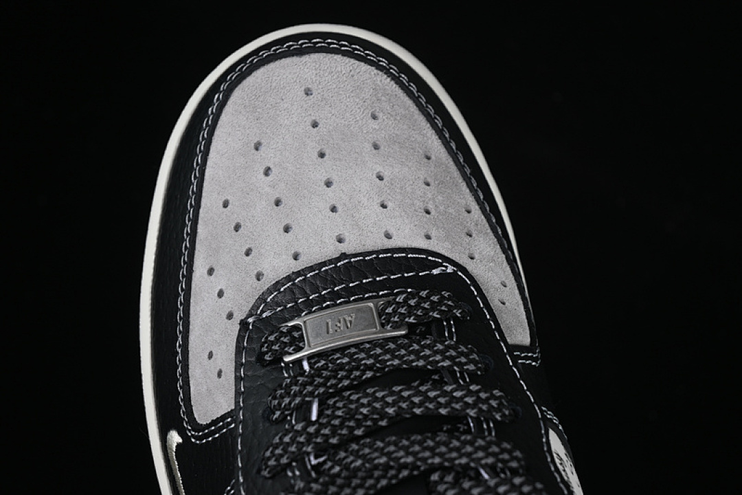 Nike [CH6336-518]-[AIR FORCE 1 07 LOW WHITE/GREY/BLACK]-[WOMAN:36-39]-[MAN:40-45] - Image 10