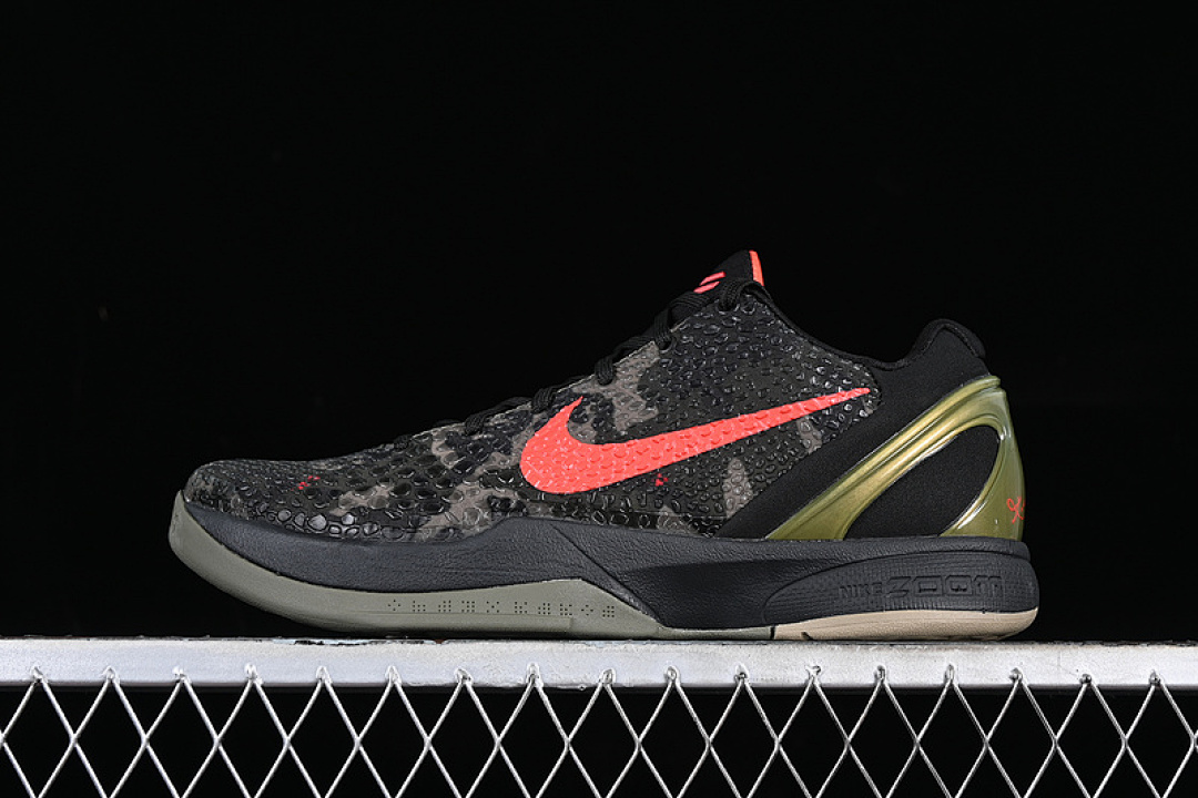 Nike Nike KOBE VI PROTRO 6 ORANGE/BLACK/GREEN · FQ3546-001, photo 1