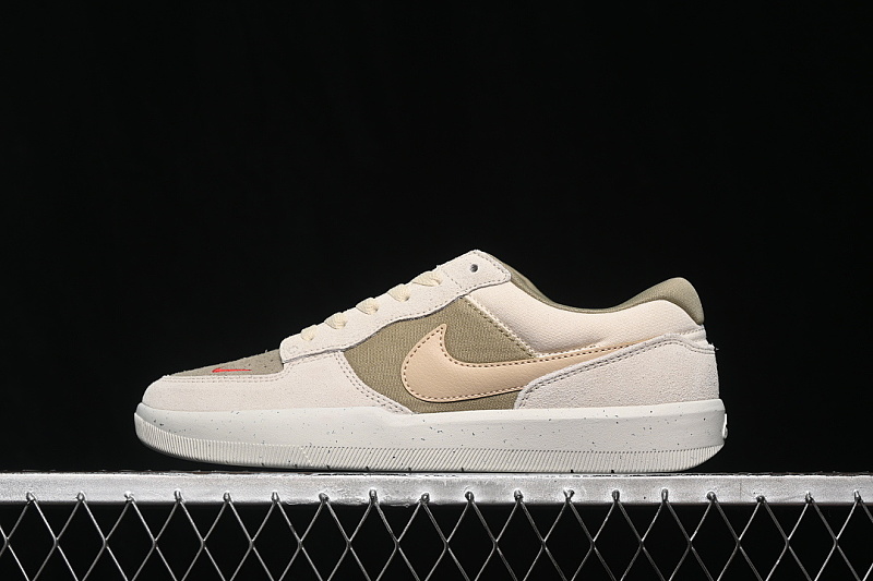 FORCE 58 SIMPLE RETRO SKATE SHOES APRICOT/GREEN/WHITE · DV5477-106, photo 1