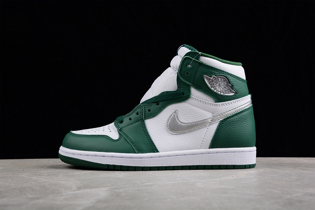 Jordan [DZ5485-303]-[AIR JORDAN 1 RETRO HIGH OG GORGE GREEN/WHITE/SILVER]-[WOMAN:36-39]-[MAN:40-47.5], photo 1