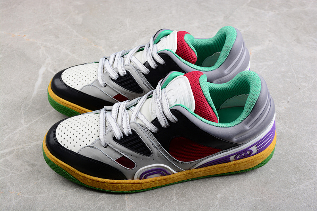 Gucci [GU*CCI BASKET LOW-TO SNEAKER MULTI-COLOR/BLACK]-[WOMAN:35-39]-[MAN:40-45] - Image 10