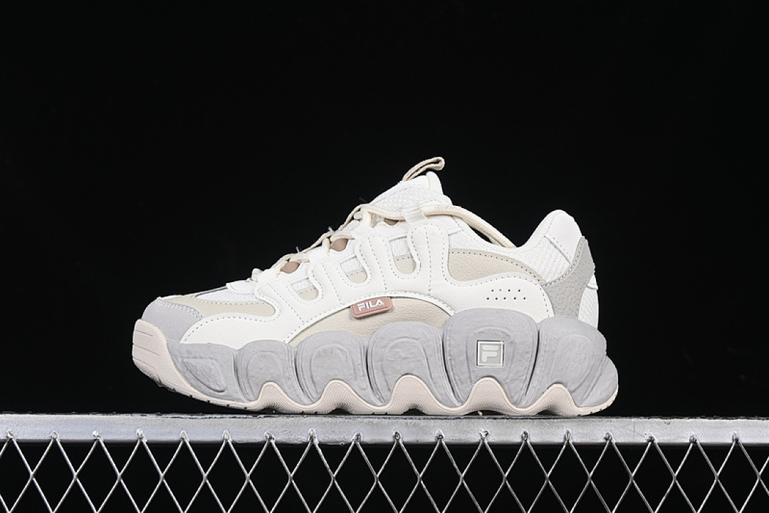 Fila [F52W442190FTO]-[FILA OFFICIAL BREATHABLE CAT S PAW SHOES WHITE/GREY]-[WOMAN:35-40], photo 1