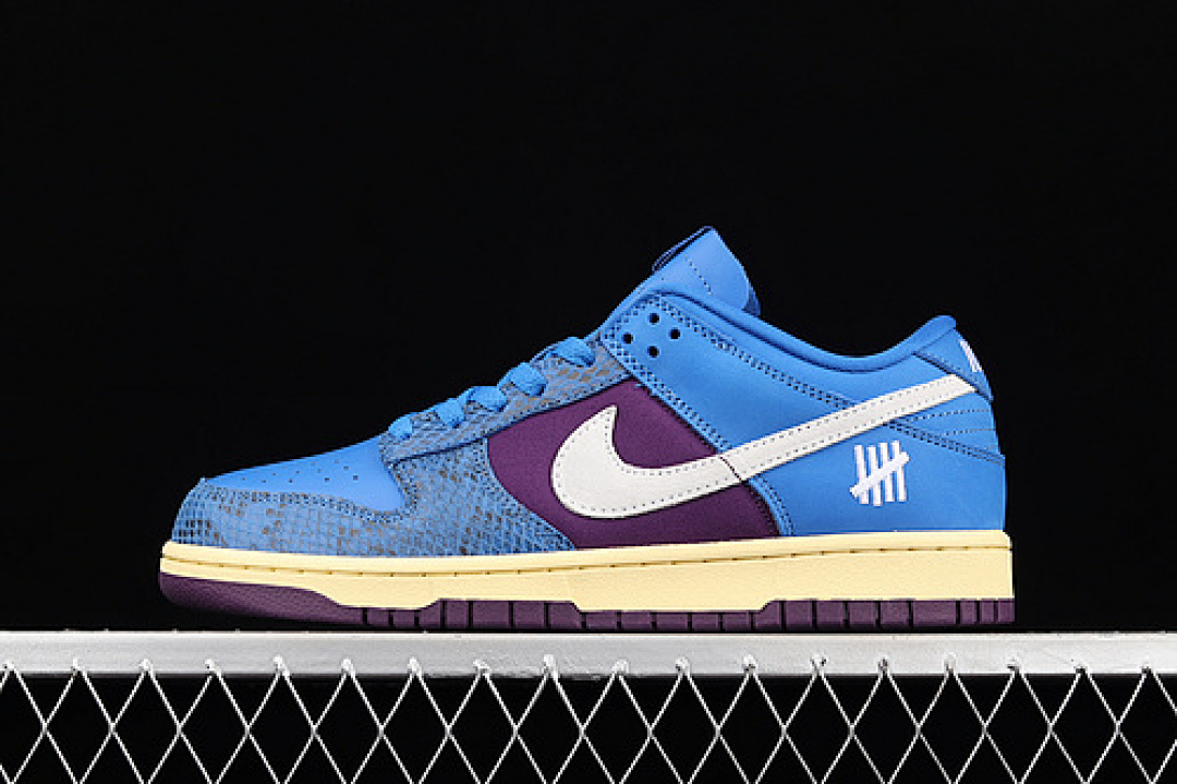 Undefeated [DH6508-400]-[DUNK LOW UNDEFEATED 5 ON IT DUNK VS. AF1 SIGNAL BLUE WHITE]-[UNISEX:36-47.5], photo 1