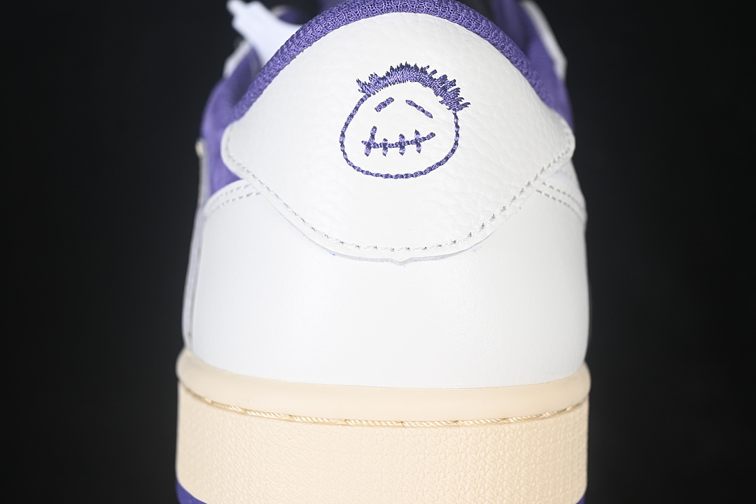 Jordan [DM7866-117]-[AIR JORDAN 1 LOW OG AJ1 INVERTED HOOK PURPLE/BEIGE]-[WOMAN:36-39]-[MAN:40-47.5] - Image 6