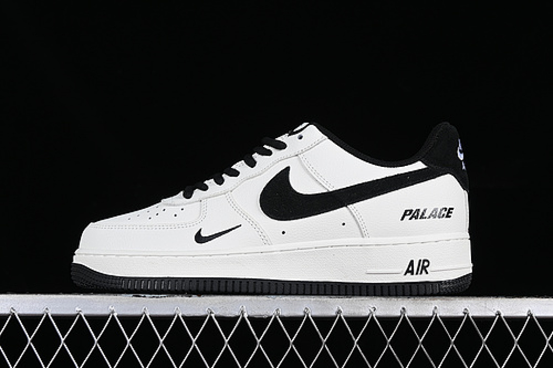 Nike [PE681822]-[AIR FORCE 1 07 LOW PALACE WHITE/BLACK]-[WOMAN:36-39]-[MAN:40-45], photo 1