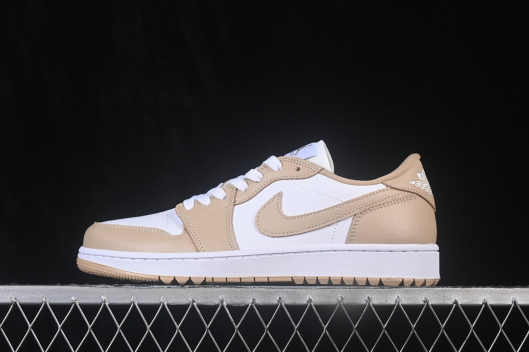 Jordan [DD9315-117]-[JORDAN 1 LOW GOLF WHITE/WHITE/LINEN]-[WOMAN:36-39]-[MAN:40-46], photo 1