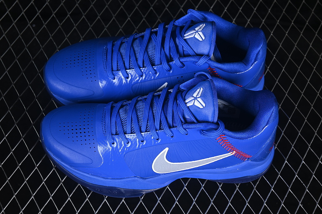 Nike [IO6256-400]-[ZOOM KOBE 5 CHAOS BASKETBALL SHOES KLEIN BLUE/DARK BLUE]-[MAN:40-47.5] - Image 10