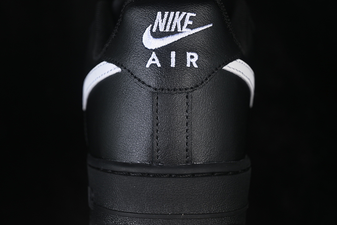 Unbranded [IR0952-001]-[AIR FORCE 1 07 LOW CASUAL SNEAKERS BLACK/WHITE/BLACK]-[WOMAN:36-39]-[MAN:40-45] - Image 7