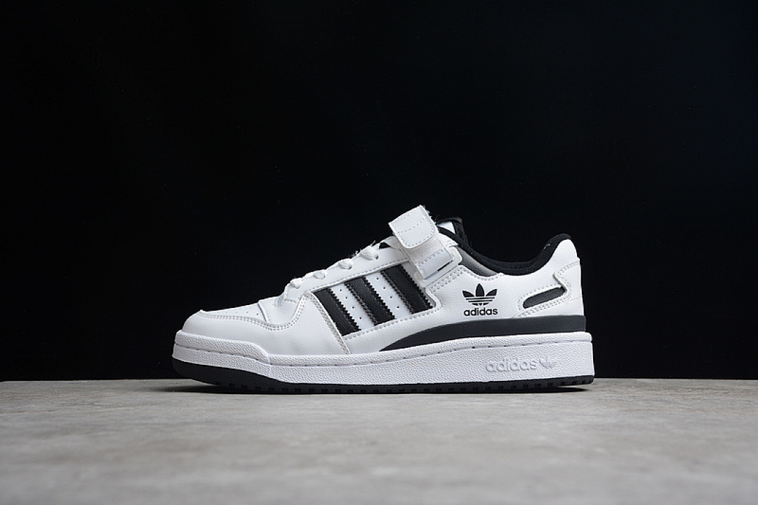 Unbranded [FY7757]-[FORUM LOW SHOES CLOUD WHITE/CLOUD WHITE/CORE BLACK]-[WOMAN:36-39]-[MAN:40-45], photo 1