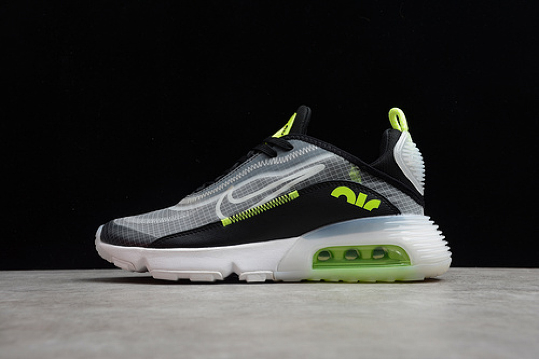 Nike AIR MAX 2090 PURE PLATINUM/BLACK-LEMON VENOM · CT1803-001, photo 1