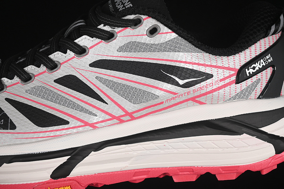 Hoka [1126851 GTCG]-[HOKA MAFATE SPEED 2 WHITE/GREY/BLACK/RED]-[WOMAN:36-39]-[MAN:40-45] - Image 8