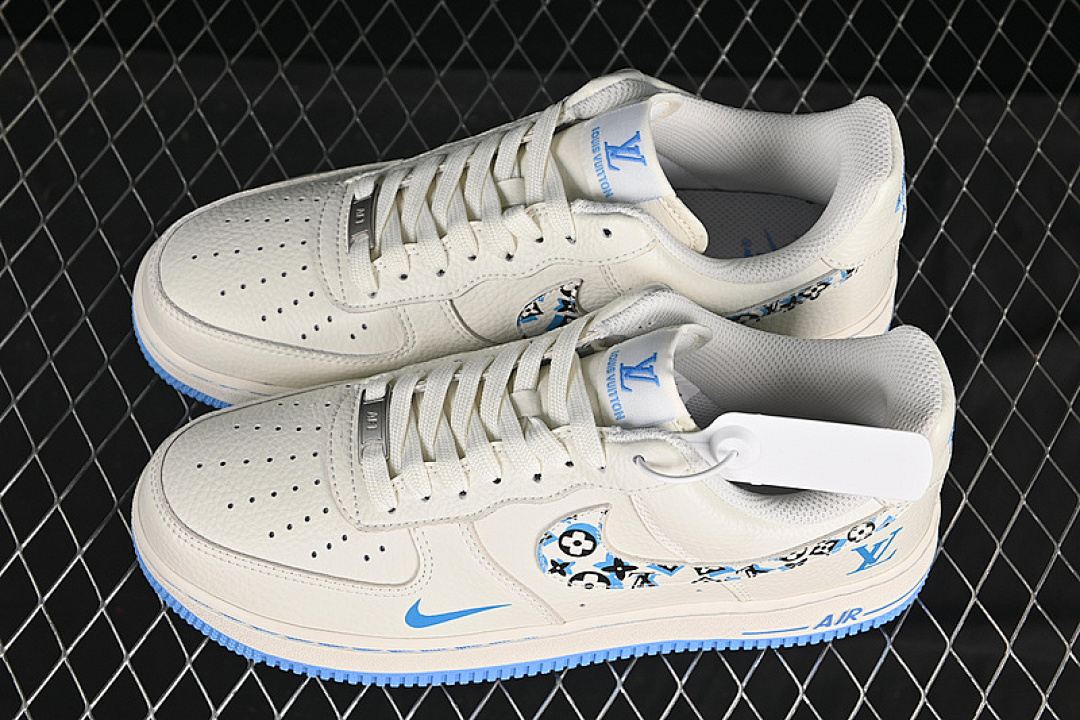 Nike [LW9279-017]-[AIR FORCE 1 07 LOW LV WHITE/BLUE]-[WOMAN:36-39]-[MAN:40-45] - Image 11