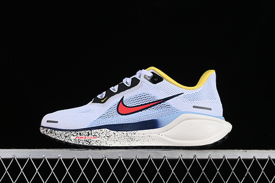 Nike Nike AIR ZOOM PEGASUS 41 WHITE/PSYCHIC BLUE/SPEED YELLOW/SPEED RED · HJ9068-100, photo 1