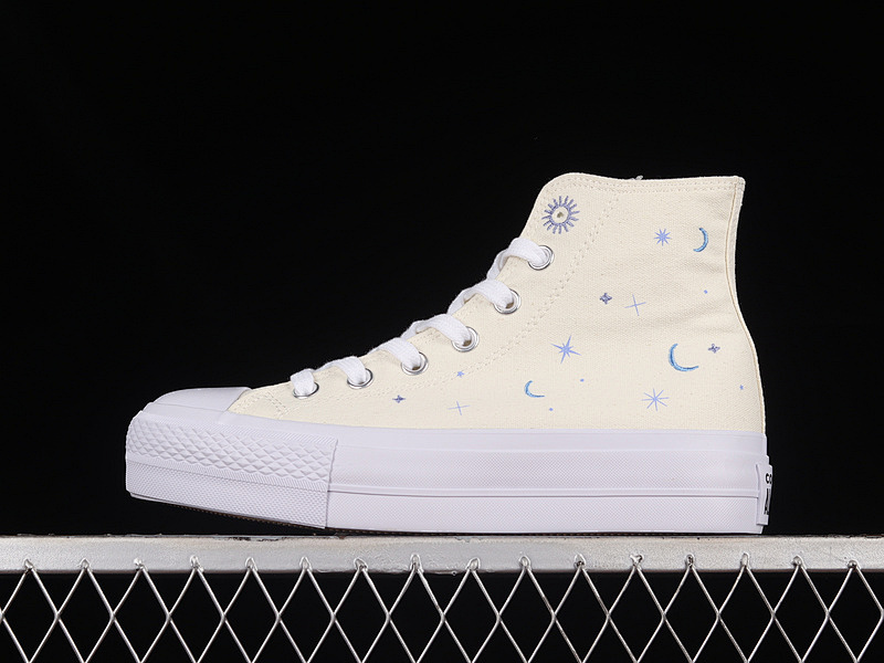 Converse Converse CHUCK TAYLOR ALL STAR LIFT CREAM PURPLE/EGRET/WHITE · A02895C, photo 1