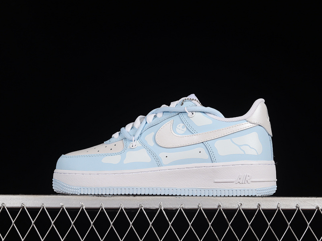 Nike [CW2288-111]-[AIR FORCE 1 LOW 07 HALLOWMAS WHITE/LIGHT BLUE]-[WOMAN:36-39]-[MAN:40-45], photo 1