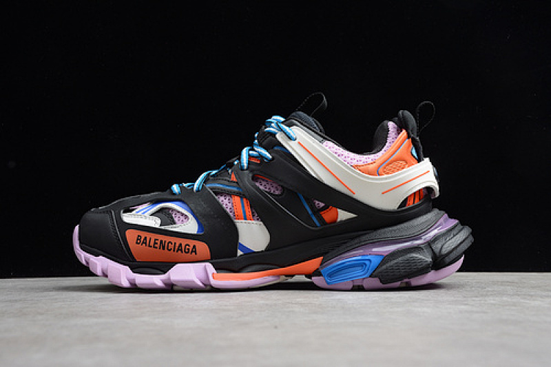 BA*LEN*CIAGA TRACK 2.0 SNEAKER BLACK/MULTI-COLOR · ECBA8179081, photo 1