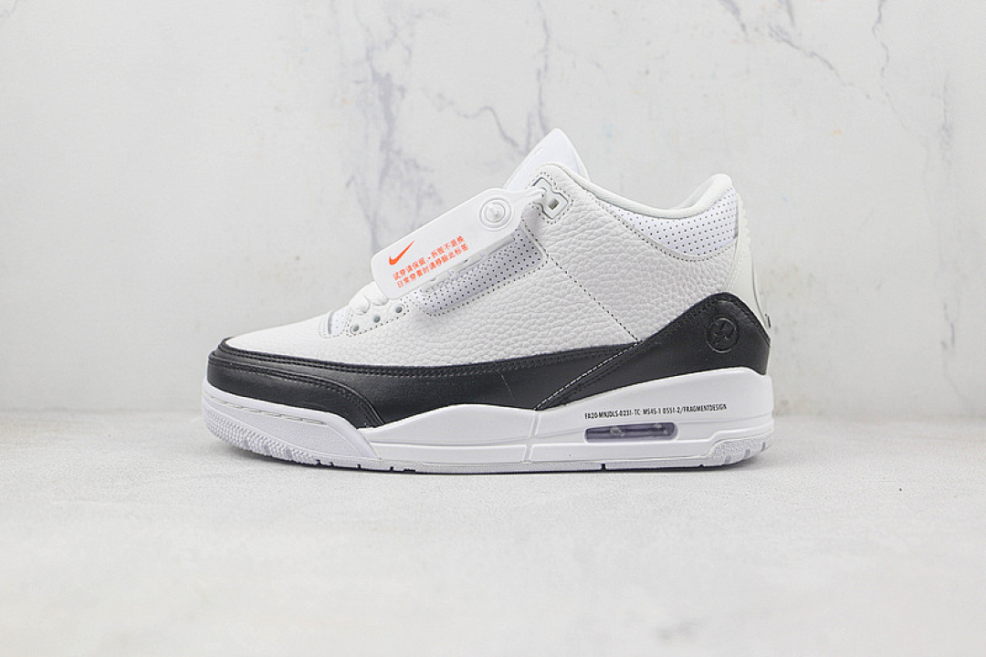 Jordan [DA3595-100]-[FRAGMENT DESIGN X AIR JORDAN 3 RETRO SP WHITE/BLACK/WHITE]-[UNISEX:36-47.5], photo 1