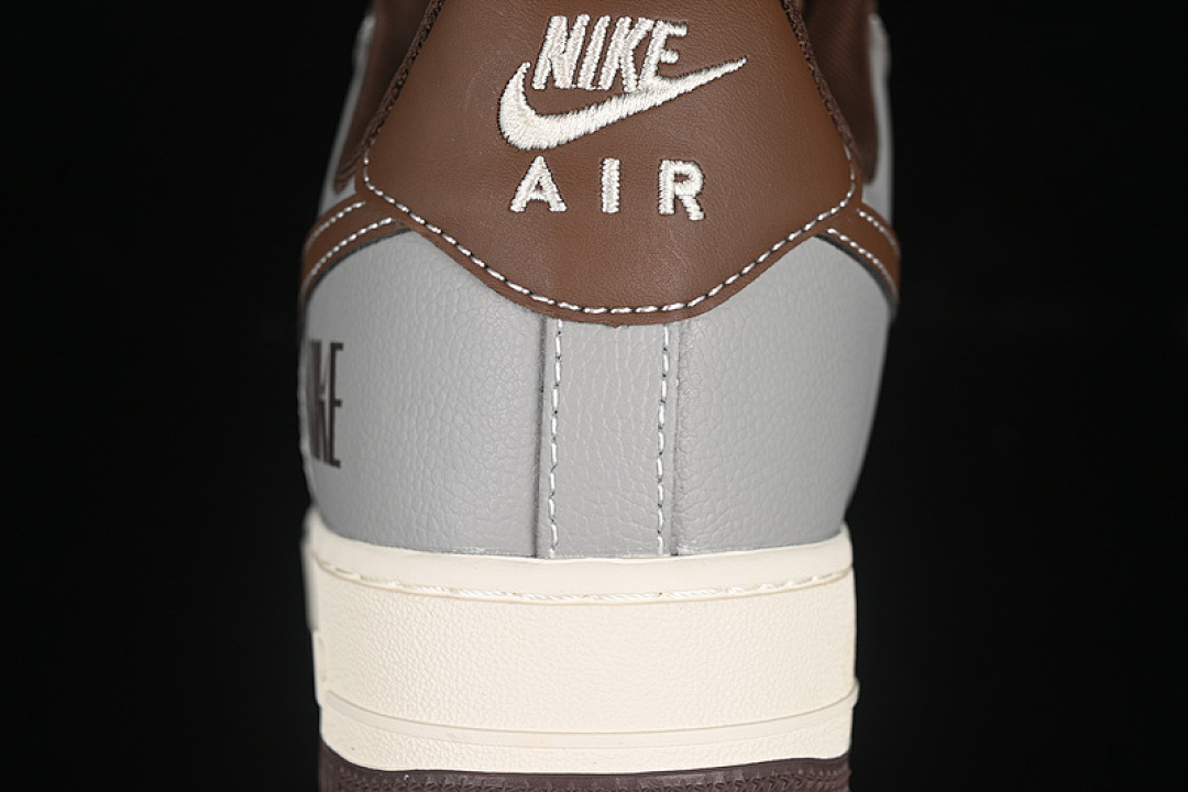 Nike [KK1988-073]-[AIR FORCE 1 07 LOW GREY/BROWN]-[WOMAN:36-39]-[MAN:40-45] - Image 7