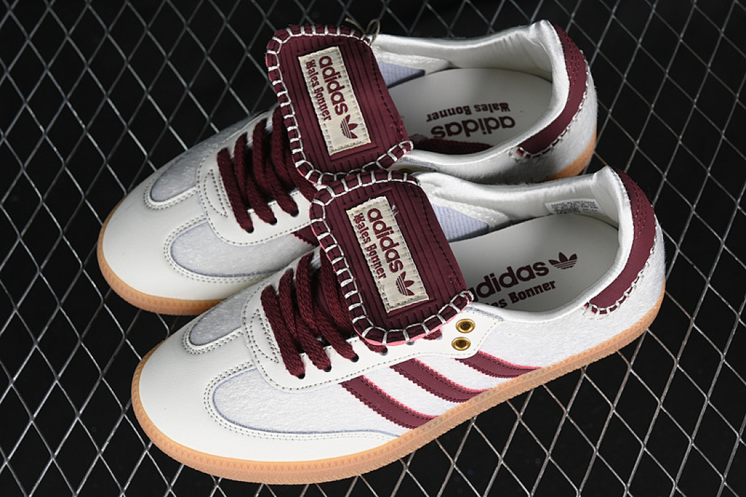 Adidas [IE0586]-[WALES BONNER SAMBA WHITE/GREY/RED/BROWN]-[WOMAN:35-39]-[MAN:40-45] - Image 11