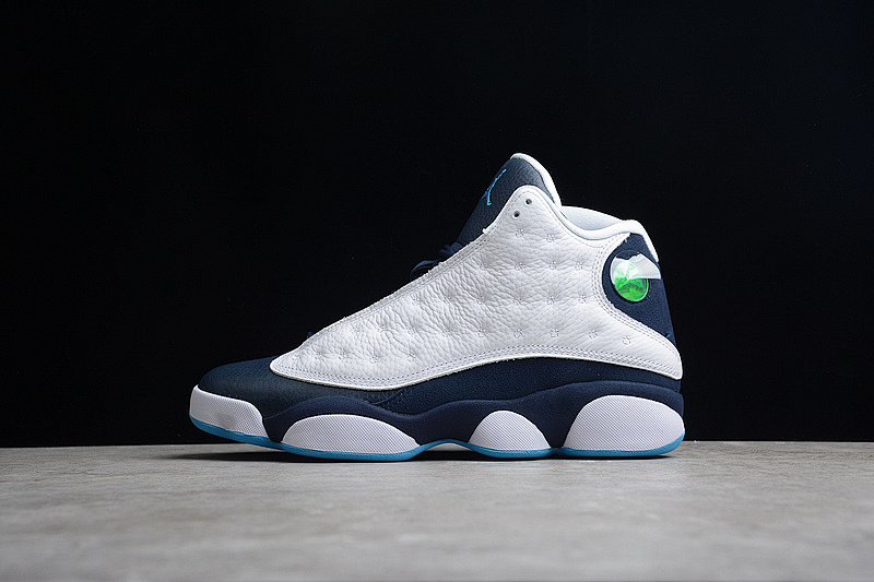Jordan AIR Jordan 13 RETRO WHITE/OBSIDIAN/DARK POWDER BLUE · 414571-144, photo 1