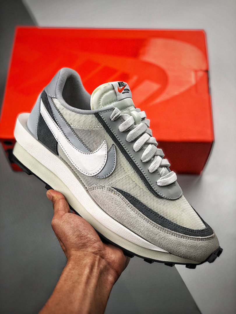 Sacai [67-65-76]-[BV0073-100]-[ST LVD WAFFLE X SACAI-GREY WHITE/DARK GREY/GREY]-[UNISEX:36-45], photo 1