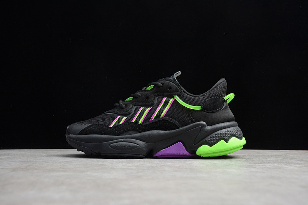 Purple [FU7449]-[OZWEEGO SHOES CORE BLACK/GREEN/PURPLE]-[WOMAN:36-39]-[MAN:40-45], photo 1