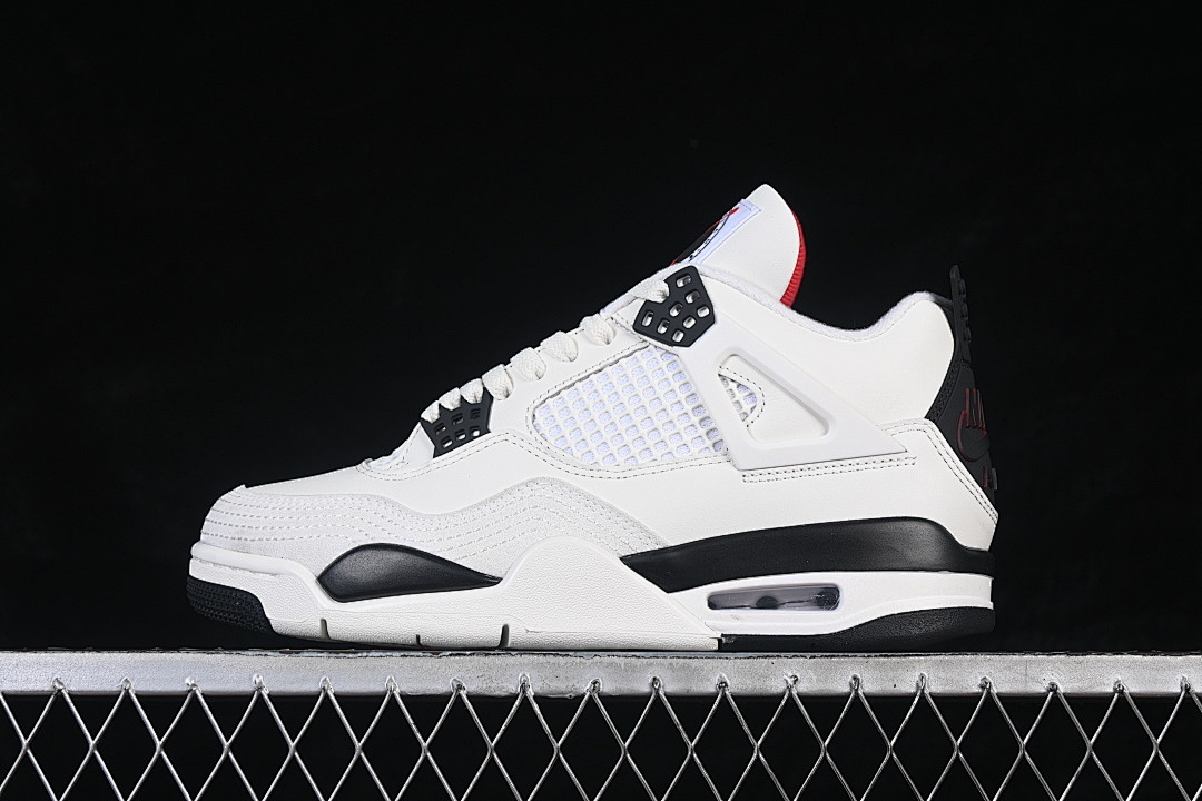 Jordan [IM4002-100]-[JORDAN 4 RETRO OG SAIL/BLACK/UNIVERSITY RED]-[WOMAN:36-39]-[MAN:40-48.5], photo 1