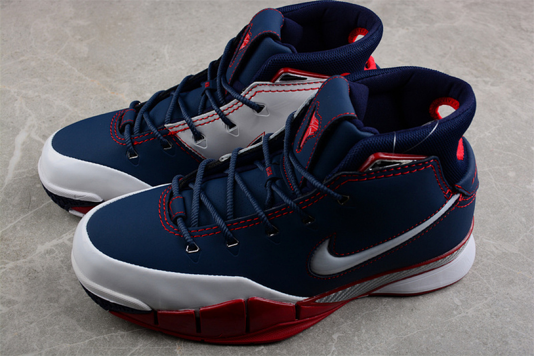 Nike [AQ2728-400]-[ZOOM KOBE 1 PROTRO USA MIDNIGHT NAVY/WHITE-VARSITY RED]-[MAN:40-46] - Image 10