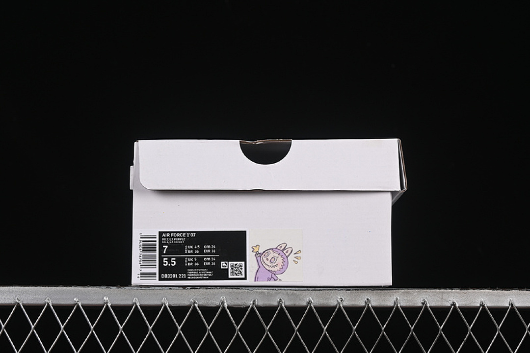 Nike [DB3301-221]-[AIR FORCE 1 07 LOW WHITE/PURPLE]-[WOMAN:36-39]-[MAN:40-45] - Image 12