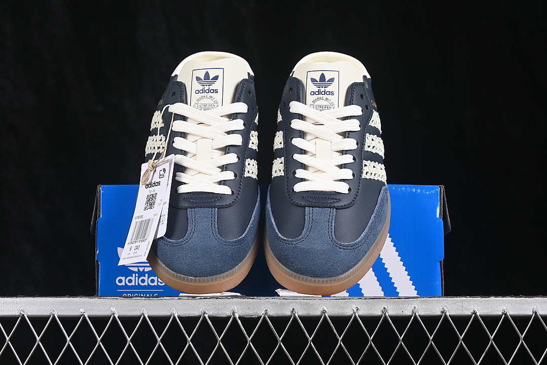 Adidas [HP5053]-[CLOVER CASUAL HALF DRAG NAVY BLUE/WHITE]-[WOMAN:35-39]-[MAN:40-45] - Image 12