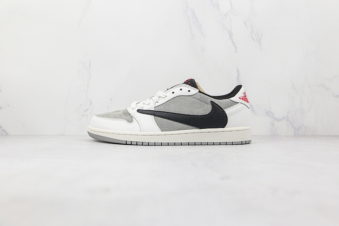 Jordan [DM7866-162]-[TRAVIS SCOTT X FRAGMENT AIR JORDAN 1 LOW GREY/WHITE/BLACK]-[UNSIEX:36-46], photo 1