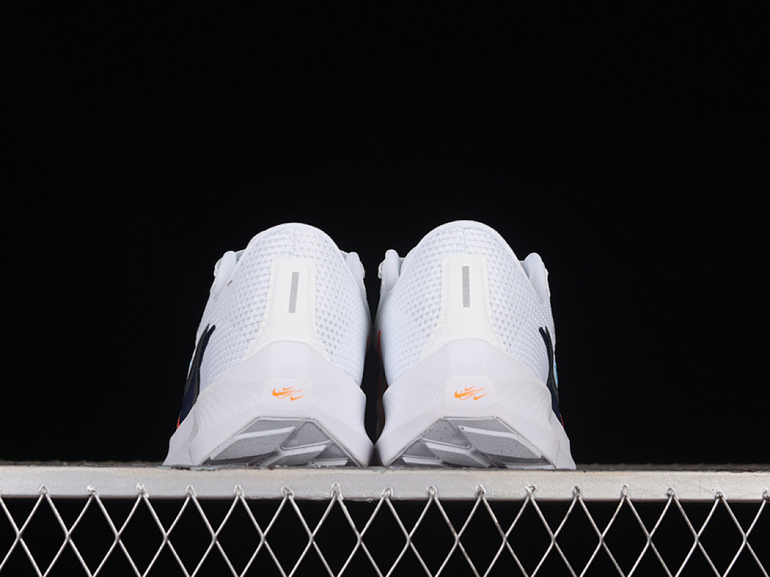 Nike [FB7179-100]-[AIR ZOOM PEGASUS 40 WHITE/BLUE/ORANGE]-[WOMAN:36-39]-[MAN:40-46] - Image 5