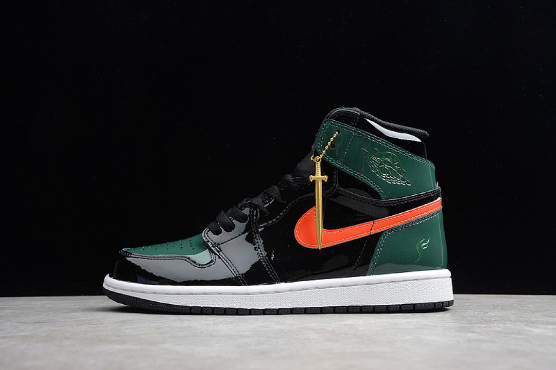 Jordan [AV3905-038]-[AIR JORDAN 1 RETRO HIGH OG-SF SOLEFLY ART BASEL FRIENDS AND FAM]-[MAN:40-46]-[OGHP258], photo 1