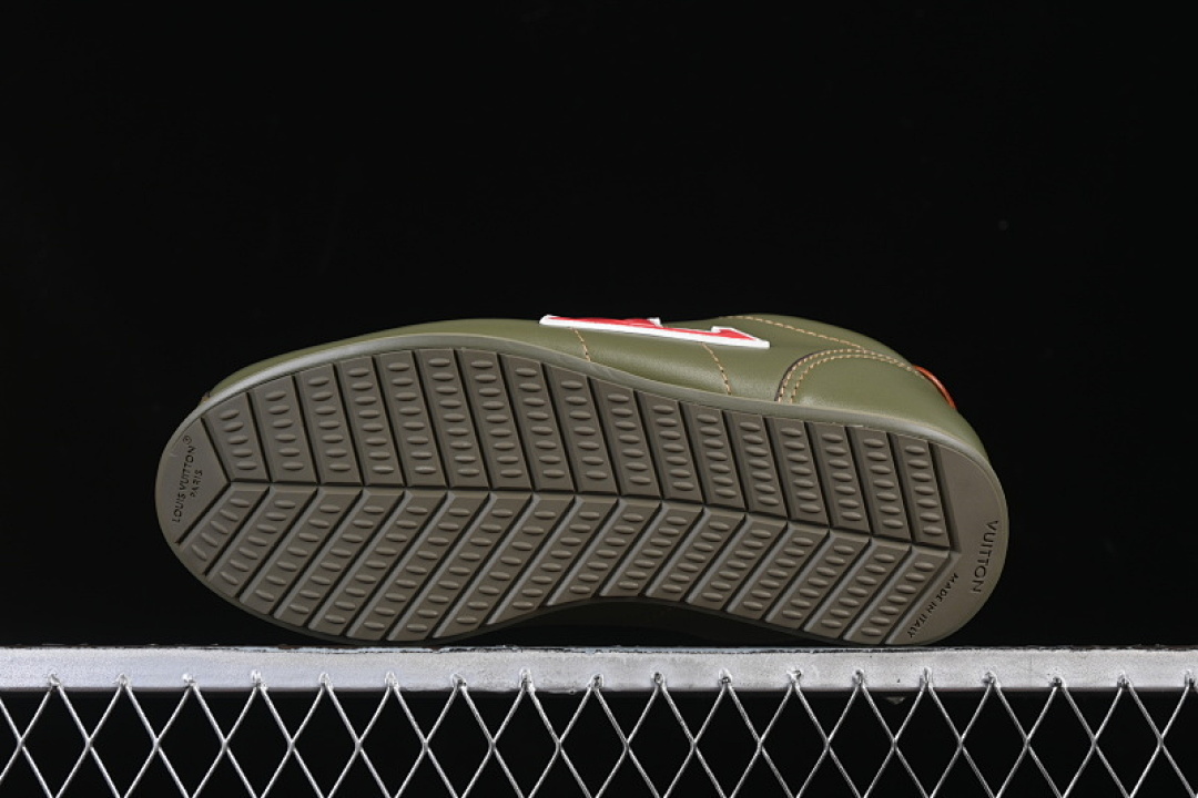 Louis Vuitton [1AIKHF]-[BUTTERSOFT LOW-TOP CASUAL SHOES GREEN/BROWN]-[WOMAN:39]-[MAN:40-46] - Image 15